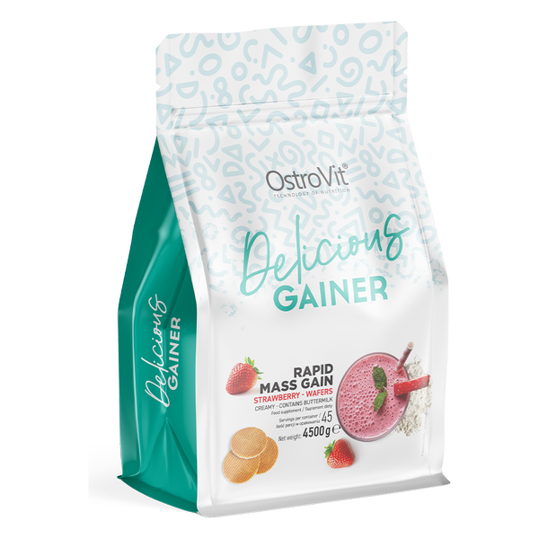 OSTROVIT Delicious Gainer - 4500g Baltojo šokolado-kokoso
