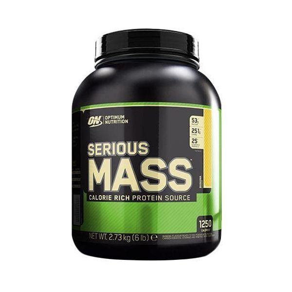 OPTIMUM NUTRITION Serious Mass - 2700g Šokoladas-žemės riešutų sviestas