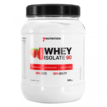 7 NUTRITION Whey Isolate 90 - 500g Natūralus