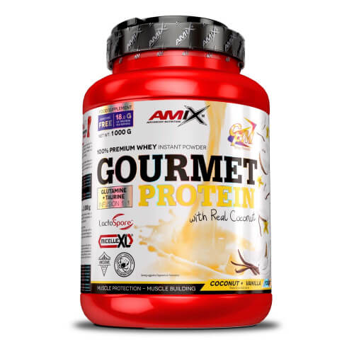 AMIX Gourmet Protein - 1000g Mėlynių jogurtas