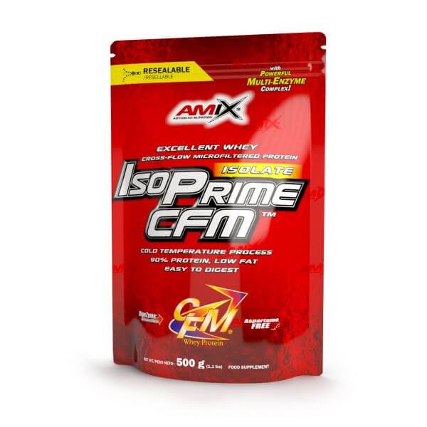 AMIX IsoPrime CFM Isolate - 500g Braškės