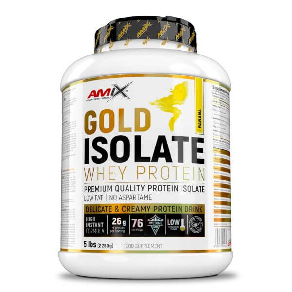 AMIX Gold Whey Protein Isolate - 2280g Šokoladas/mėta