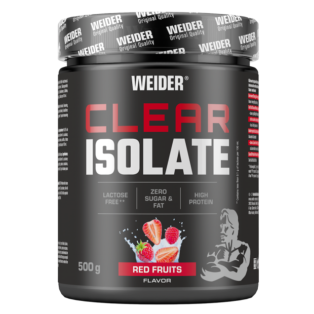 WEIDER Clear Isolate - 500g Raudonieji vaisiai
