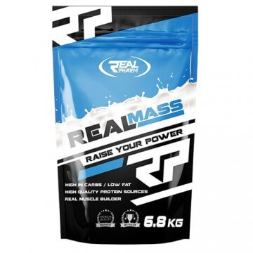 REAL PHARM Real Mass - 6800g Karamelė