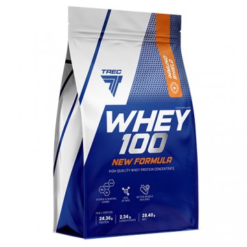 TREC Whey 100 New Formula - 700g Riešutų sviestas