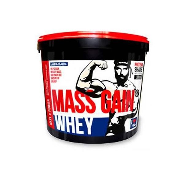 MEGABOL Whey Mass Gain - 3000g Vanilė