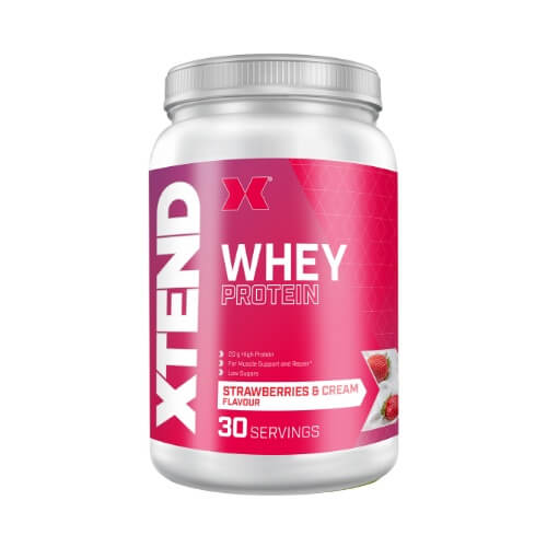 SCIVATION XTEND Whey - 810-900g Braškių kremas