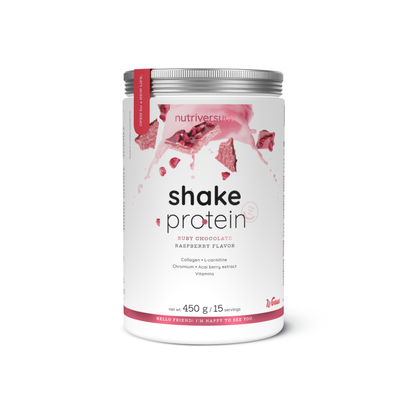 NUTRIVERSUM Shake Protein - 450g Vanilė