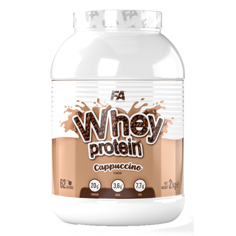 Fitness Authority Whey Protein - 2000g Šokoladas