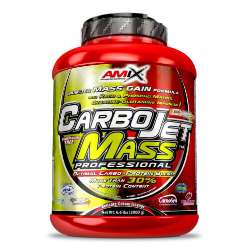 AMIX CarboJet™ Mass Professional - 3000g Braškės/bananai