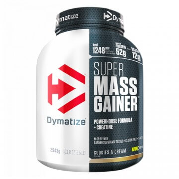 DYMATIZE Super Mass Gainer - 2943g Vanilė