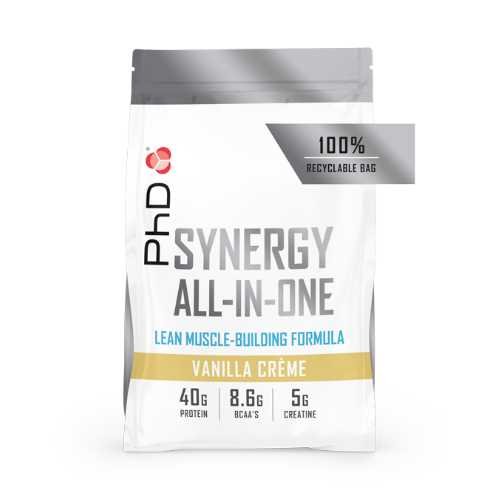 PhD® Synergy All In One milteliai 2kg - Šokolado