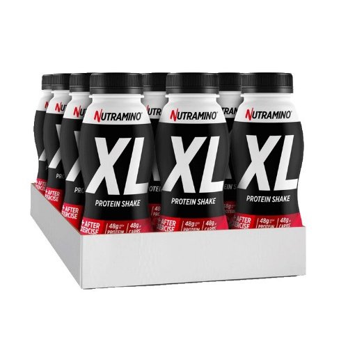 Nutramino XL Protein Shake 12 x 475ml - Vanilės