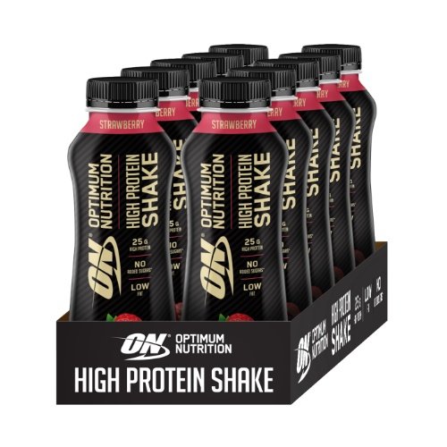 ON OPTIMUM Batyminis Kokteilis 12 x 330ml - Braškių