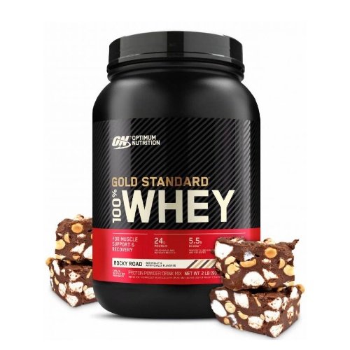 ON Gold Standard 100% Išrūgos 908g US version - Zefyrų su riešutais, šokoladu ir sausainiais