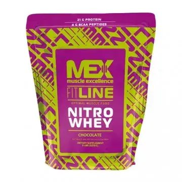 MEX Nitro Whey - 2270g Braškės