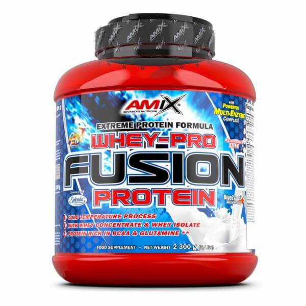 AMIX WheyPro FUSION - 2300g Baltas šokoladas