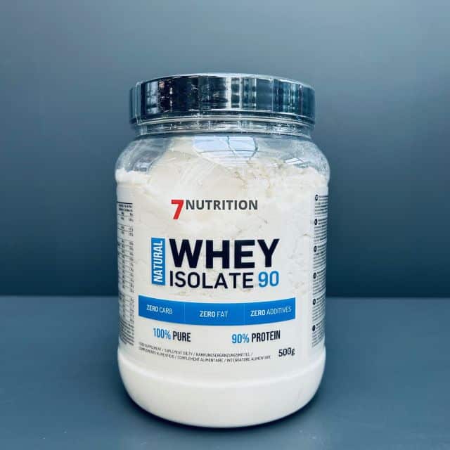 7 Nutrition Natural Whey Isolate 90 - 500g