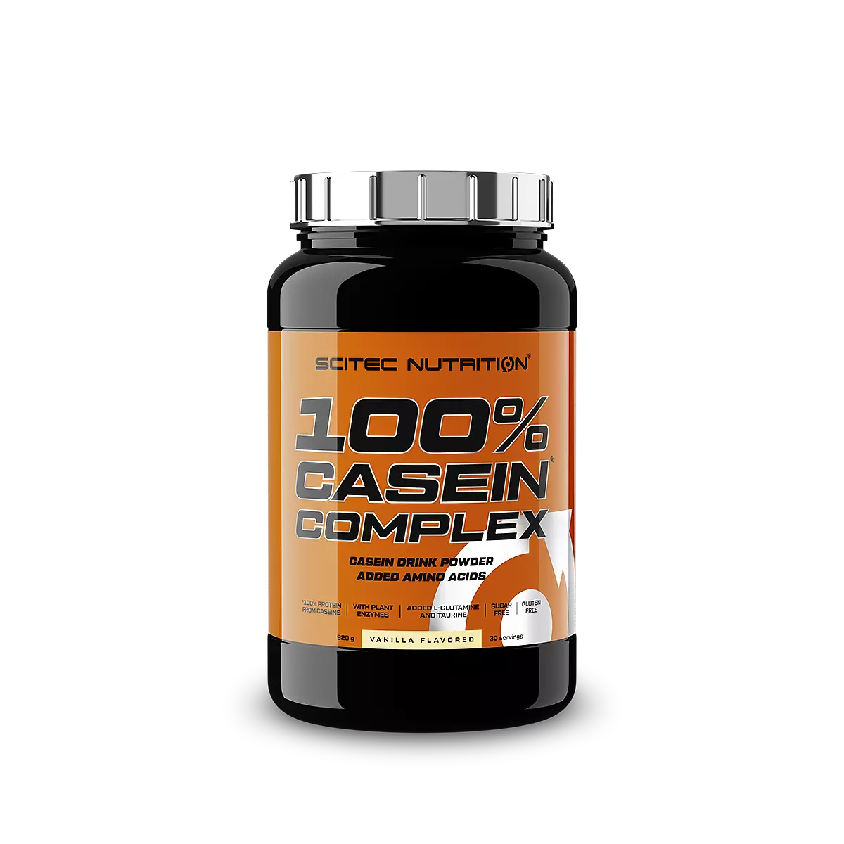 Scitec Nutrition 100% Casein Complex 920 g. - Belgian Chocolate skonis