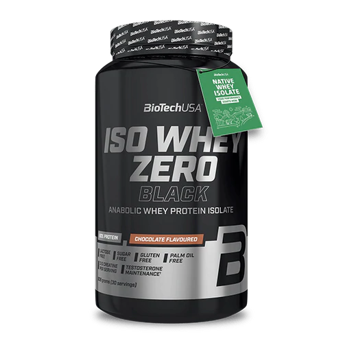 Biotech Iso Whey Zero Black 908 g. - Vanilės skonis