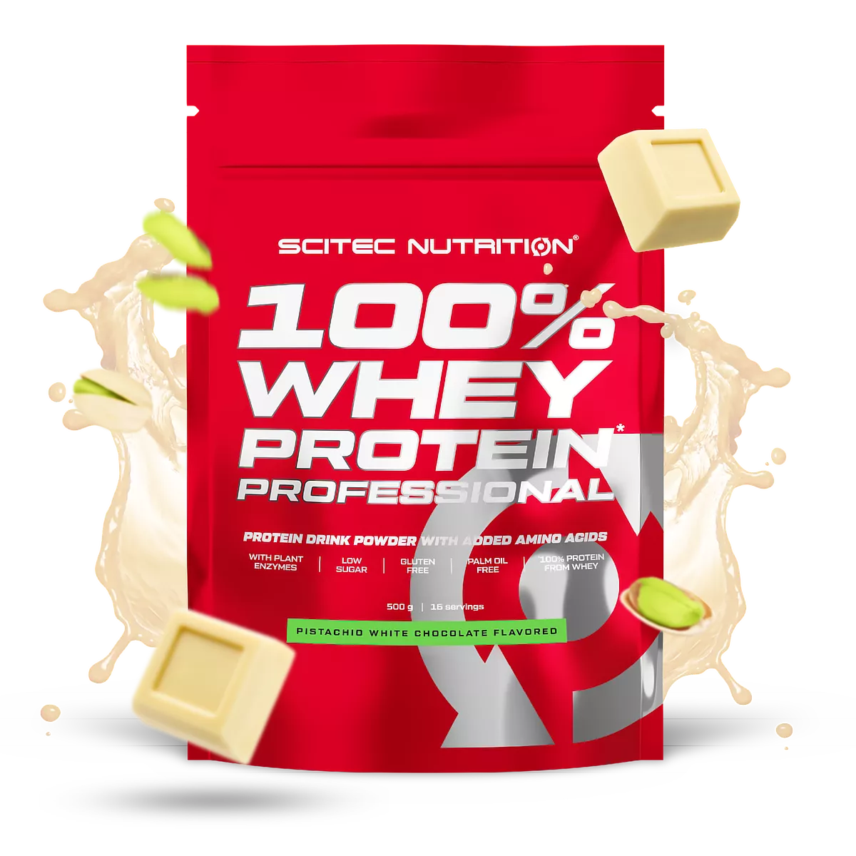 Scitec 100% Whey Protein Professional 500 g. - Banana skonis