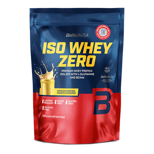 Biotech Iso Whey Zero 500 g. (Catalan Caramel Cream) - Catalan Caramel cream skonis