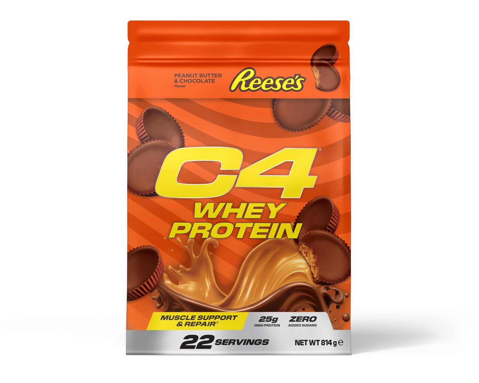 Cellucor® C4 Whey Protein 760g skonis - Reeso riešutų kremo ir šokolado