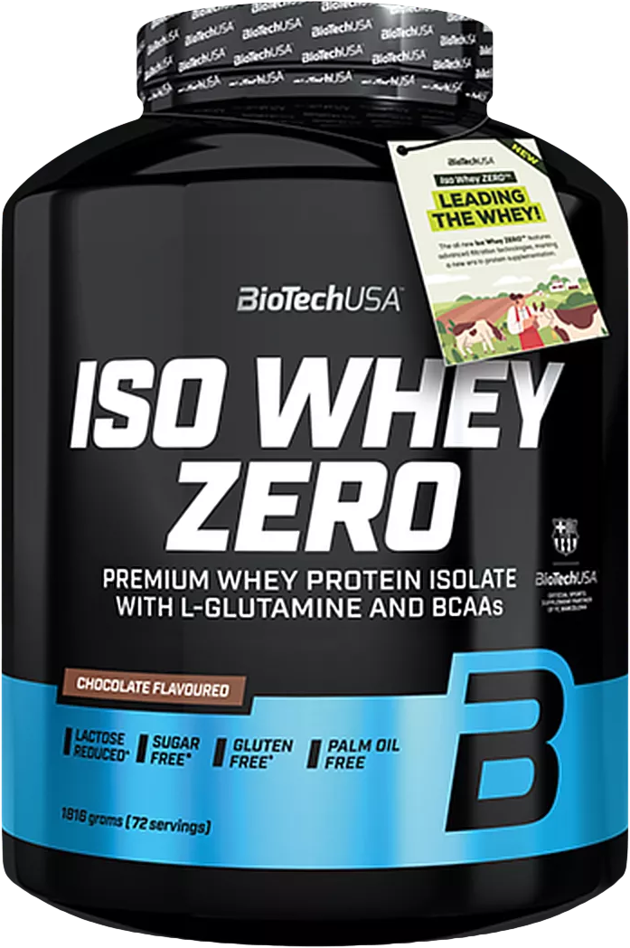 Biotech Iso Whey Zero 1816 g. - Strawberry skonis