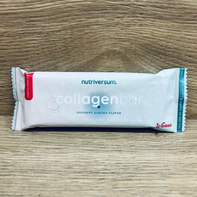 Nutriversum Collagen Bar (kokosų-migdolų skonio) - 60g