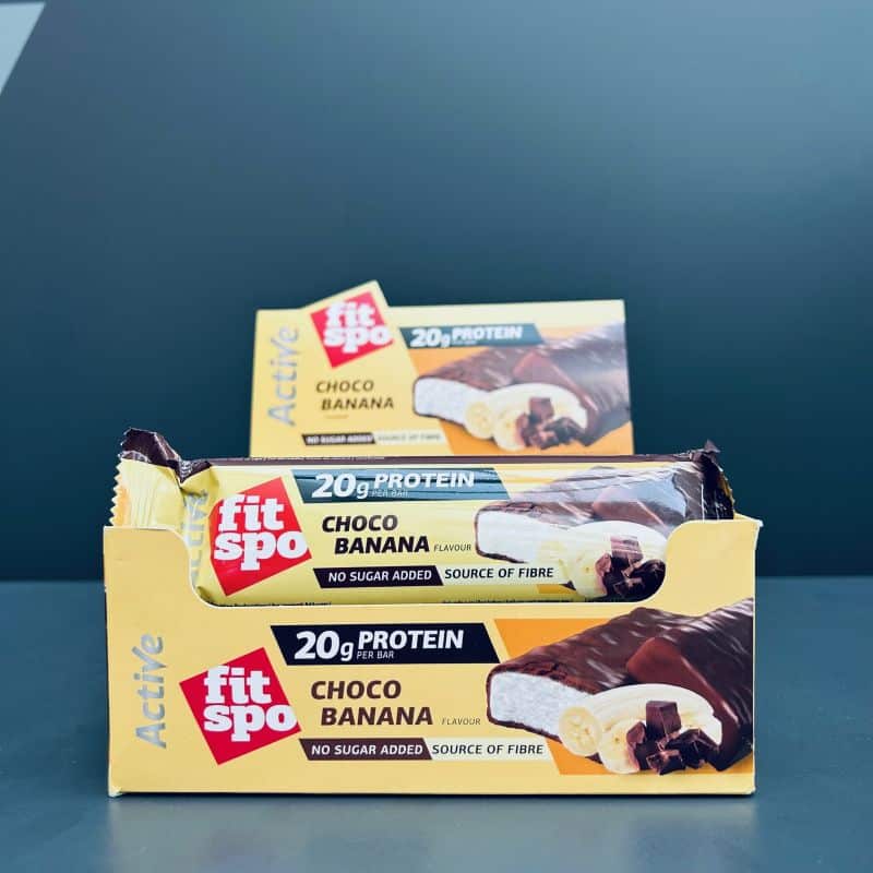 FitSpo Active Protein Bar (Choco-Banana) - 60g