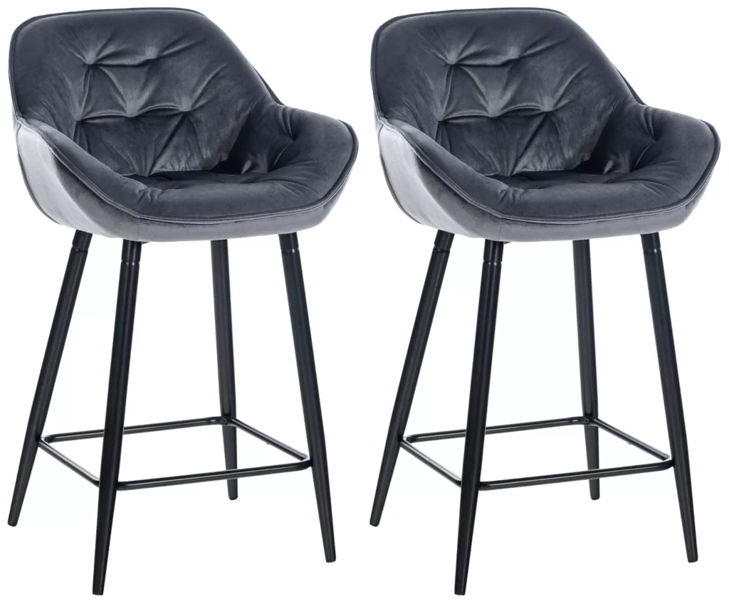 2 baro kėdžių rinkinys Gibson velvet