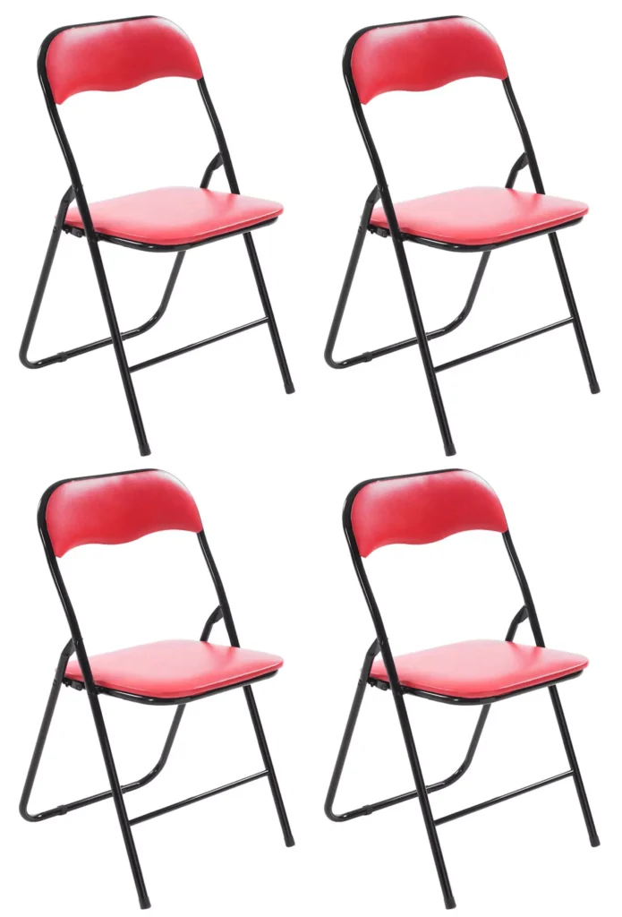 4 "Felix" sulankstomų kėdžių rinkinys
