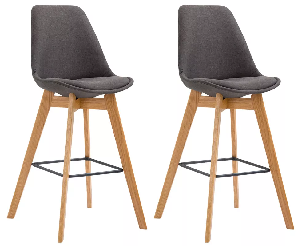 2 baro kėdžių rinkinys Metz fabric natura