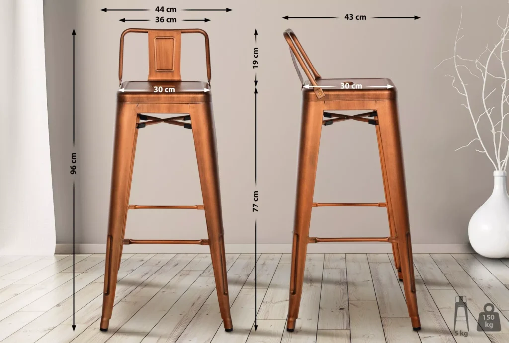 2 "Mason" baro kėdžių rinkinys