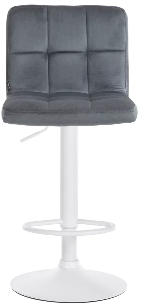 Baro kėdė "Peru velvet" balta