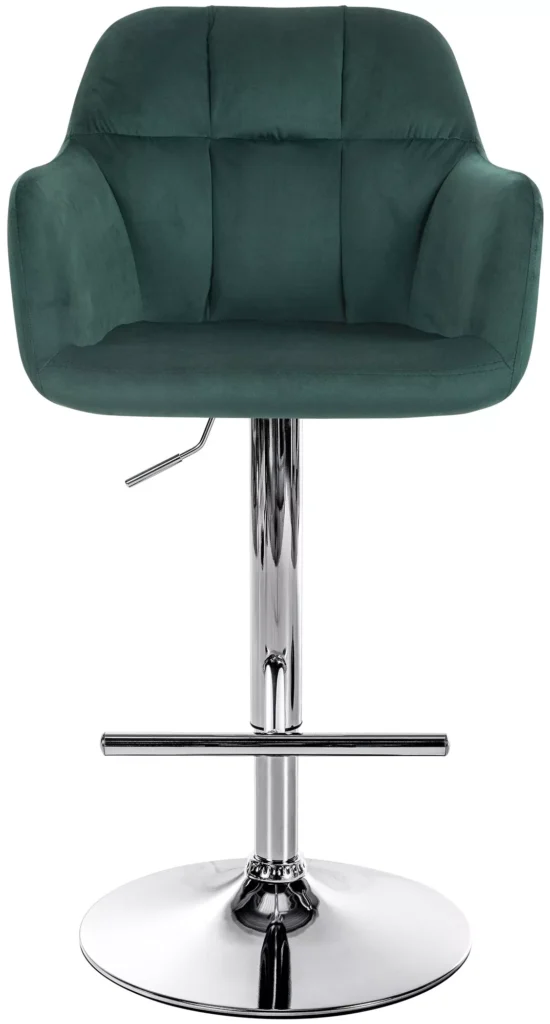 Baro kėdė "Natoma Velvet" chromuota