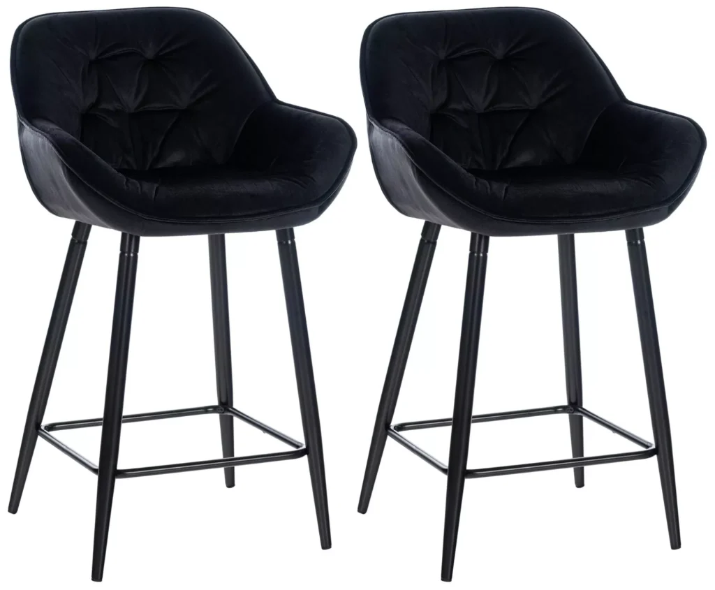 2 baro kėdžių rinkinys Gibson velvet