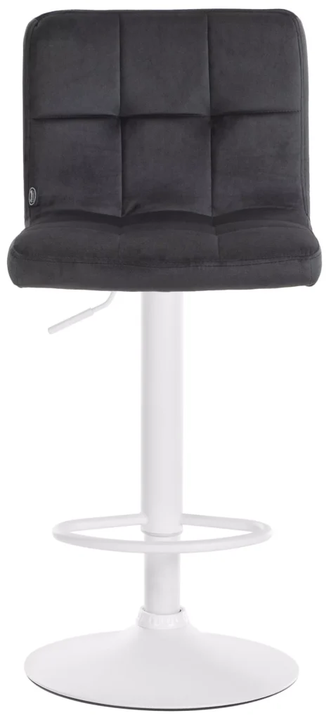 Baro kėdė "Peru velvet" balta