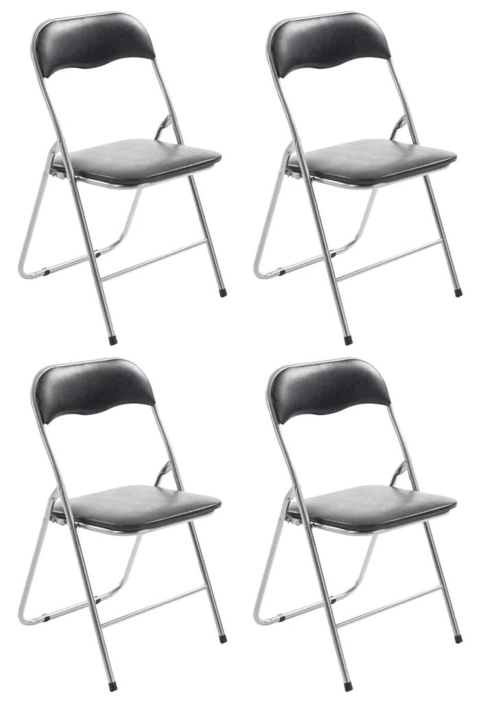 4 "Felix" sulankstomų kėdžių rinkinys
