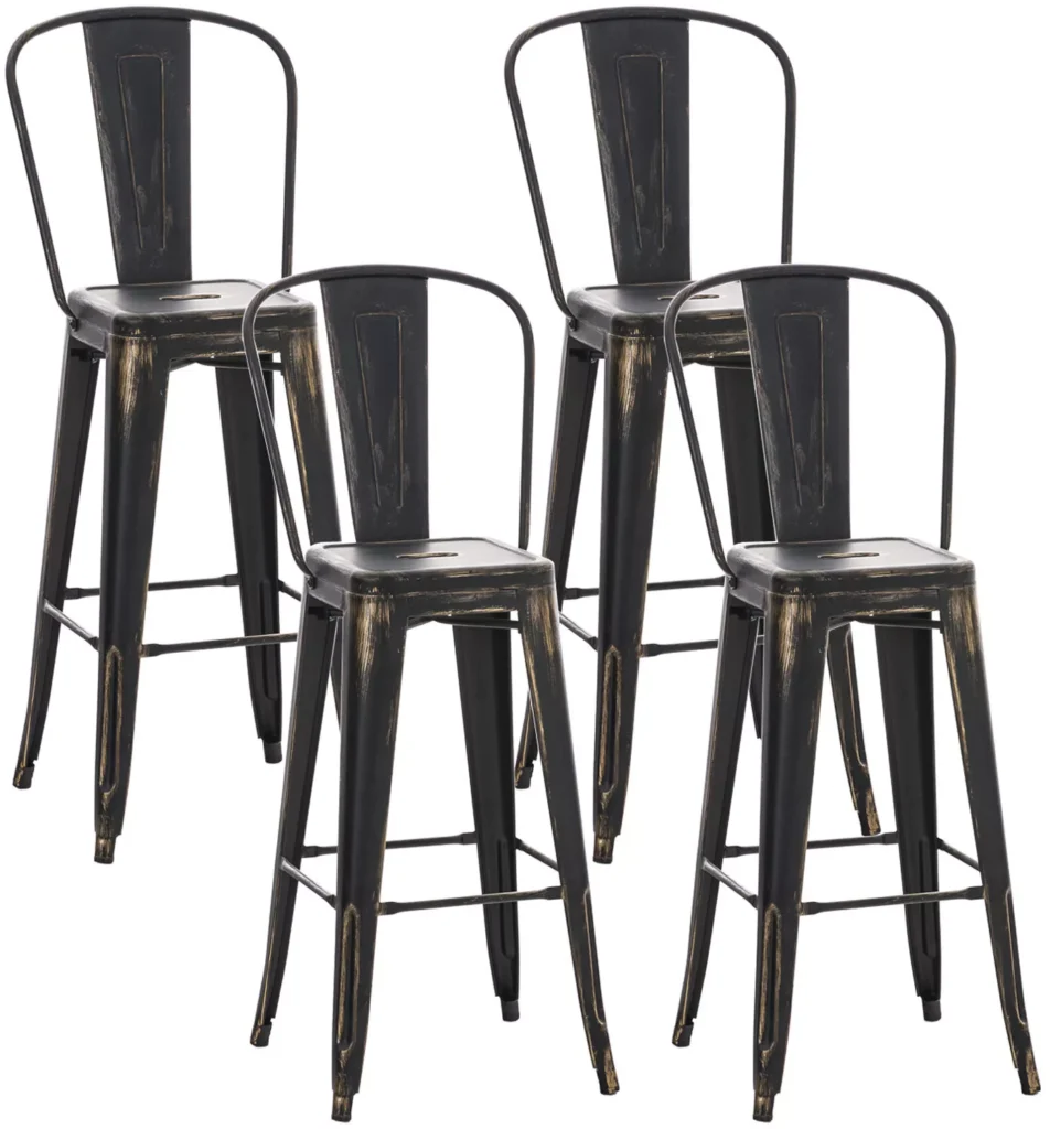 4 baro kėdžių rinkinys "Aiden antique