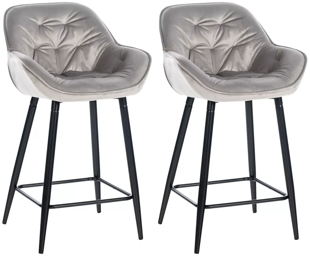 2 baro kėdžių rinkinys Gibson velvet