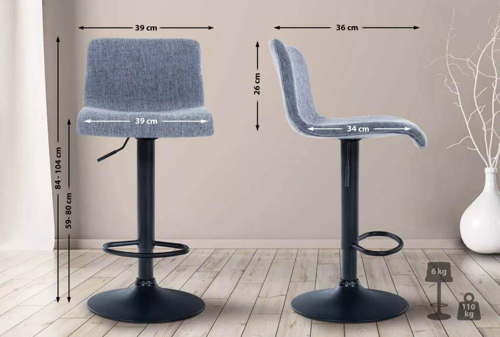 Baro kėdė Hoover audinys B