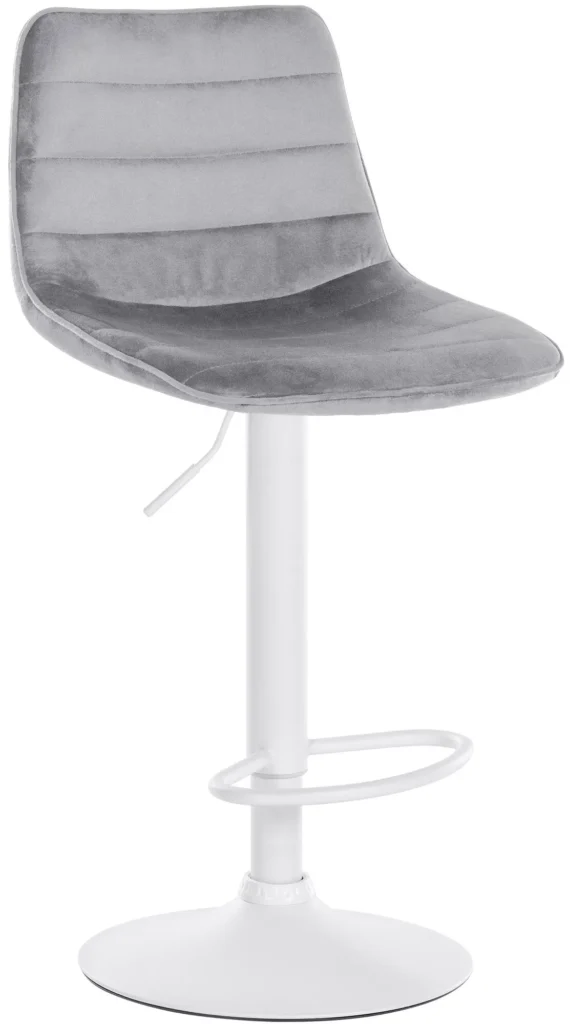 Baro kėdė "Lex velvet" balta