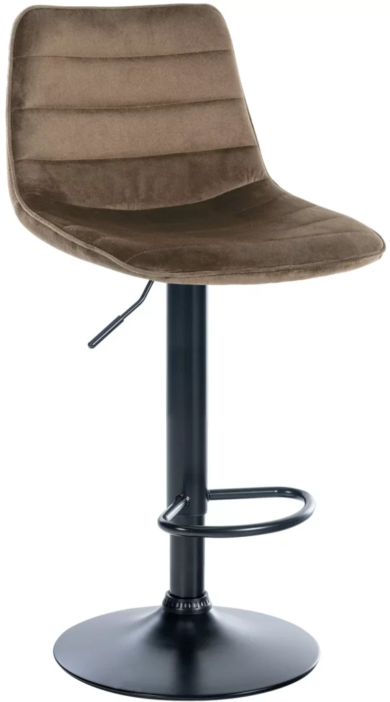 Baro kėdė "Lex velvet black