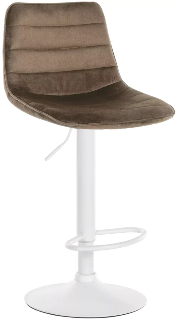 Baro kėdė "Lex velvet" balta