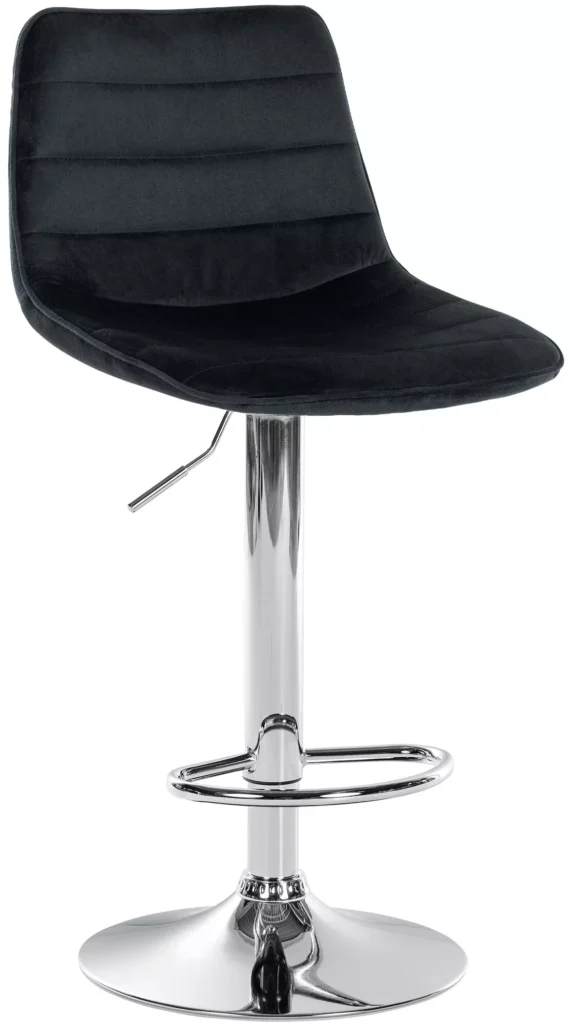 Baro kėdė "Lex velvet chrome
