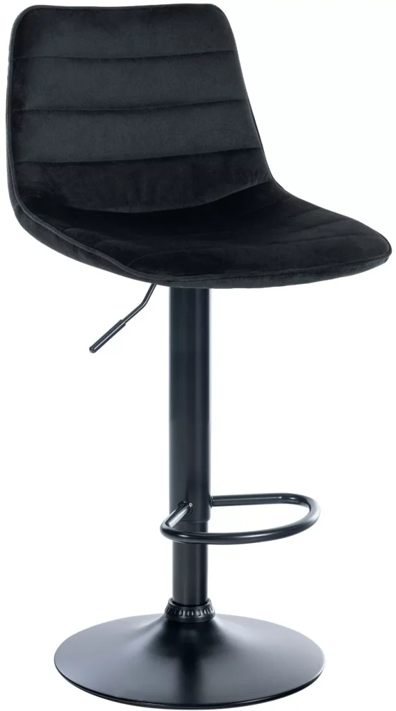 Baro kėdė "Lex velvet black