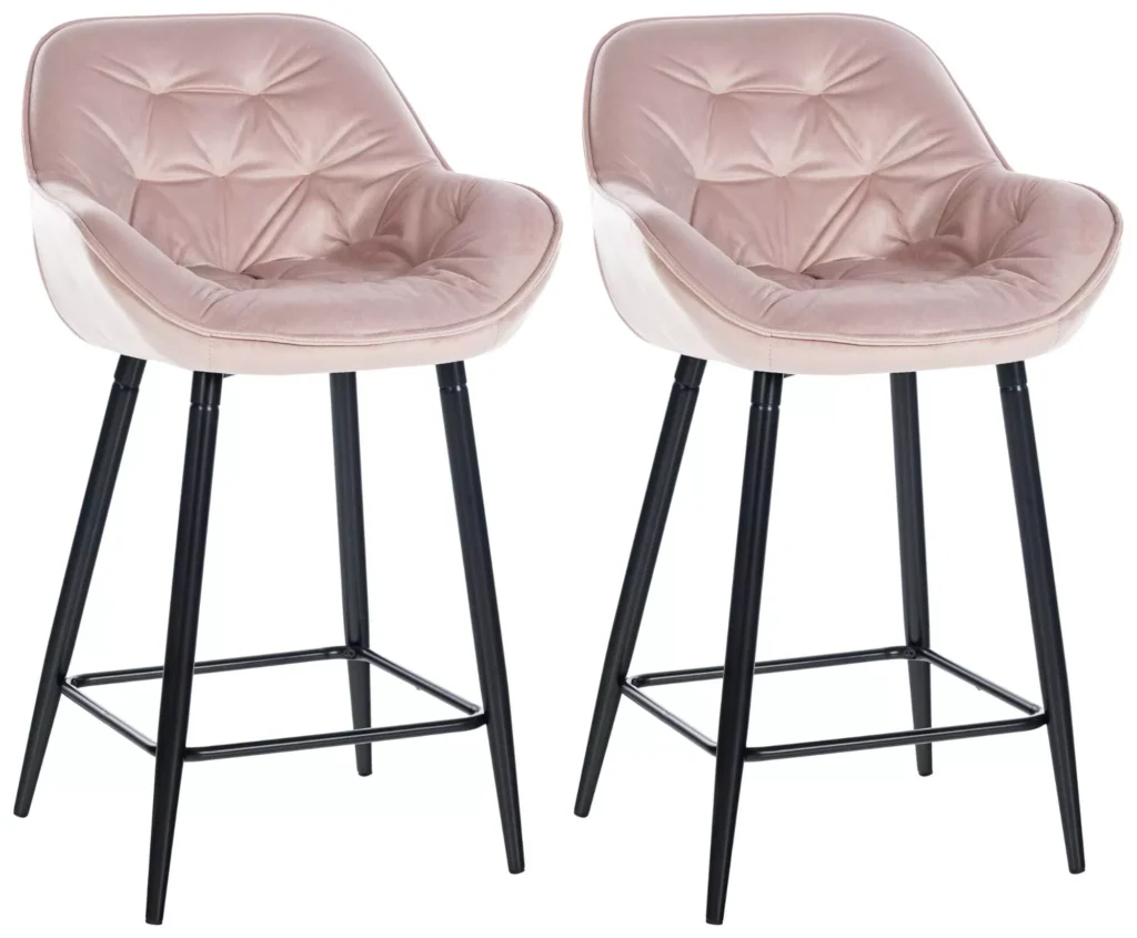 2 baro kėdžių rinkinys Gibson velvet