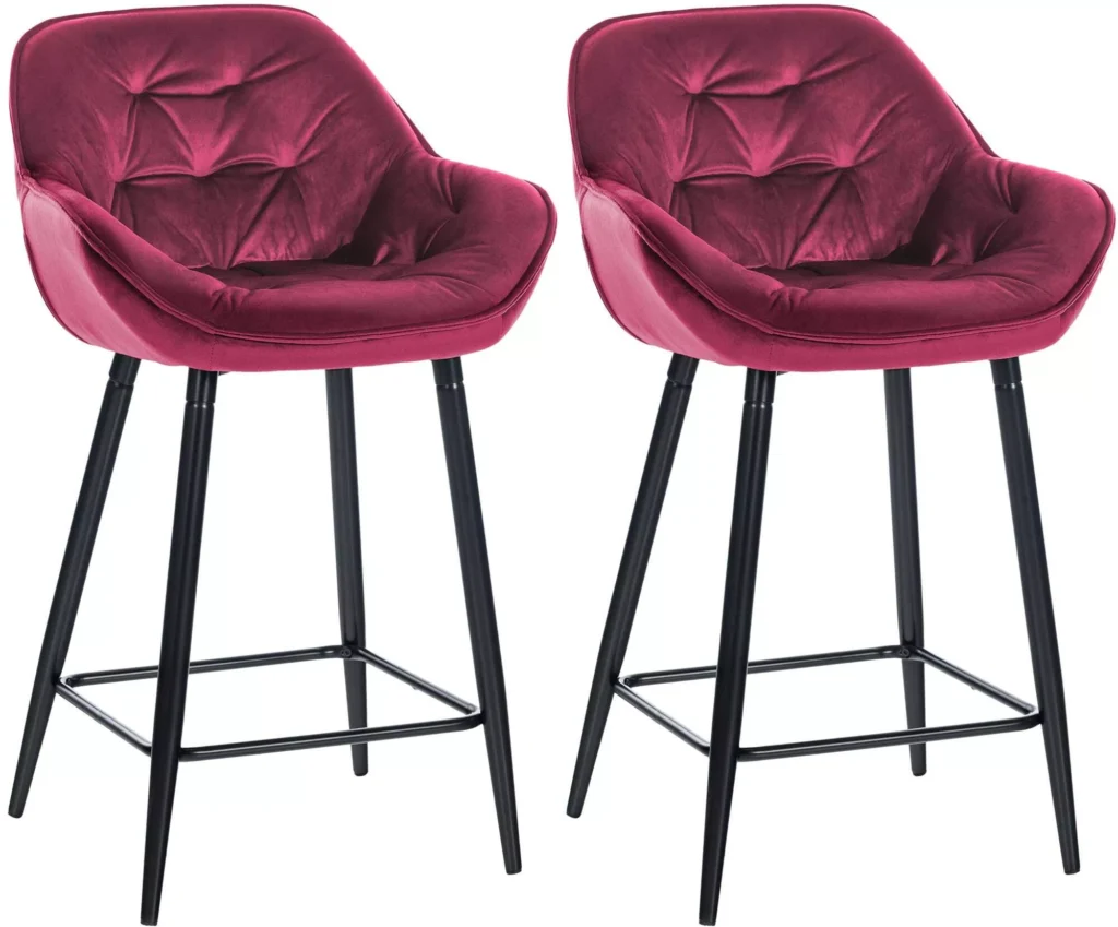 2 baro kėdžių rinkinys Gibson 76 velvet