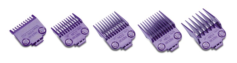 Magnetinių šukų rinkinys Andis AN-01900, skirtos plaukų kirpimo mašinėlėms MBA, MC-2, ML, PM-1 ir PM-4, 5 vnt.